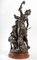 Escultura Faun Bacchante y Cupido en bronce, Imagen 5