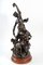 Faun Bacchante und Amor Skulptur aus Bronze 7
