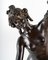 Escultura Faun Bacchante y Cupido en bronce, Imagen 11