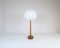 Lámpara de mesa Mid-Century de teca maciza, años 60, Imagen 2
