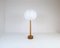 Midcentury Solid Teak Table Lamp, Sweden, 1960s, Image 2