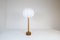 Lámpara de mesa Mid-Century de teca maciza, años 60, Imagen 4