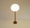 Midcentury Solid Teak Table Lamp, Sweden, 1960s, Image 13