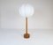 Midcentury Solid Teak Table Lamp, Sweden, 1960s, Image 5