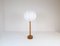 Midcentury Solid Teak Table Lamp, Sweden, 1960s, Image 3