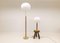 Mid-Century Brass & Leather Floor Lamp from Falkenbergs Belysning, Sweden, 1960s, Image 14