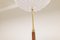 Mid-Century Brass & Leather Floor Lamp from Falkenbergs Belysning, Sweden, 1960s, Image 8