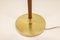Mid-Century Brass & Leather Floor Lamp from Falkenbergs Belysning, Sweden, 1960s, Image 10