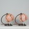 Art Deco German Bronzed Brass Table Lamps with Marbled Opaline Shades, 1930s, Set of 2, Image 7