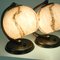 Art Deco German Bronzed Brass Table Lamps with Marbled Opaline Shades, 1930s, Set of 2, Image 13