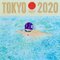 Teppei Ikehila, Tokyo Olympic Poster II, 2022, Huile sur Toile 1