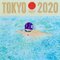 Teppei Ikehila, Tokyo Olympic Poster II, 2022, Öl auf Leinwand 1