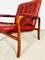Vintage Mid-Century Swedish Cognac Leather Lounge Chair from Gote Mobler 7