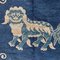 Antiker chinesischer handgeknüpfter Ningshia Wollteppich, 1920er 5