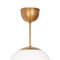 Globe Brass D20 Ceiling Lamp from Konsthantverk, Image 6