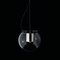 Large Nickel The Globe Suspension Lamp by Joe Colombo for Oluce 2