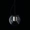 Large Nickel The Globe Suspension Lamp by Joe Colombo for Oluce, Image 2