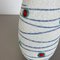 Colorful Fat Lava Stripe & Dots Pottery Vase from Jasba Ceramics, Germany, 1950s 11