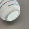 Bunte Fat Lava Stripe & Dots Keramikvase von Jasba Ceramics, Deutschland, 1950er 14