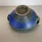 Ceramic Pottery Amphore Bowl Shell from Karlsruher Majolika, Germany, 1950s 17