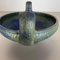 Ceramic Pottery Amphore Bowl Shell from Karlsruher Majolika, Germany, 1950s 11