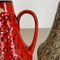 Vases Fat Lava Art en Poterie Multicolore de Bay Ceramics, Allemagne, Set de 2 8