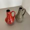 Vases Fat Lava Art en Poterie Multicolore de Bay Ceramics, Allemagne, Set de 2 4