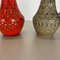 Multi-Color Fat Lava Art Pottery Vases from Bay Ceramics, Germany, Set of 2 17