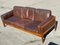 Mid-Century Modern Danish Living Room Set in Rosewood and Leather by Arne Wahl Iversen, 1970s, Set of 3 2