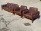 Mid-Century Modern Danish Living Room Set in Rosewood and Leather by Arne Wahl Iversen, 1970s, Set of 3 13