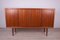 Credenza alta Mid-Century in teak, Danimarca, anni '60, Immagine 1