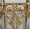 Small Louis XVI Style Glass and Brass Planter, 1900s, Image 15