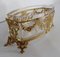 Small Louis XVI Style Glass and Brass Planter, 1900s 2