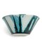 Norwegian Modern Dark Green White Nedslag Ceramic Bowl by Laab Milano 3