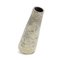 Japanese Modern Minimalist White Crackle Raku Ceramic Hana Vertical 4 Vase by Laab Milano 5