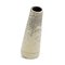 Japanese Modern Minimalist White Crackle Raku Ceramic Hana Vertical 3 Vase by Laab Milano 5