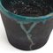 Black Green Metal Coating Artide Vase Mangkuk Ceramic Bowl by Laab Milano 2