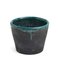 Black Green Metal Coating Artide Vase Mangkuk Ceramic Bowl by Laab Milano 1