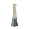 Japanese Modern White Green Raku Ceramic Stelo Flow Candle Holders by Laab Milano, Set of 2, Image 9