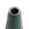 Japanese Modern Green White Black Metal Raku Ceramic Wake Vase by Laab Milano, Image 3