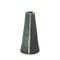 Japanese Modern Green White Black Metal Raku Ceramic Wake Vase by Laab Milano 8
