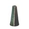 Japanese Modern Green White Black Metal Raku Ceramic Wake Vase by Laab Milano, Image 8