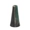 Japanese Modern Green White Black Metal Raku Ceramic Wake Vase by Laab Milano, Image 7