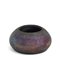 Japanese Modern Green Red Black Metal Raku Ceramic Body Bowls by Laab Milano, Set of 2 4