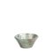 Japanese Minimalistic White Green Metal Raku Ceramics Aurora Bowls by Laab Milano, Set of 4 26