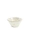 Japanische Minimalistische Crackle Weiß Raku Keramik Moon Schalen von Laab Milano, 4er Set 20