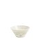 Japanische Minimalistische Crackle Weiß Raku Keramik Moon Schalen von Laab Milano, 4er Set 22