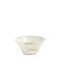 Japanese Minimalistic Crackle White Raku Ceramics Moon Bowls by Laab Milano, Set of 4 16