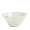 Japanese Minimalistic Crackle White Raku Ceramics Moon Bowls by Laab Milano, Set of 4 14