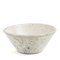 Japanese Minimalistic Crackle White Raku Ceramics Moon Bowls by Laab Milano, Set of 5 4